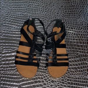 Shoe Sandal with Silver Studs